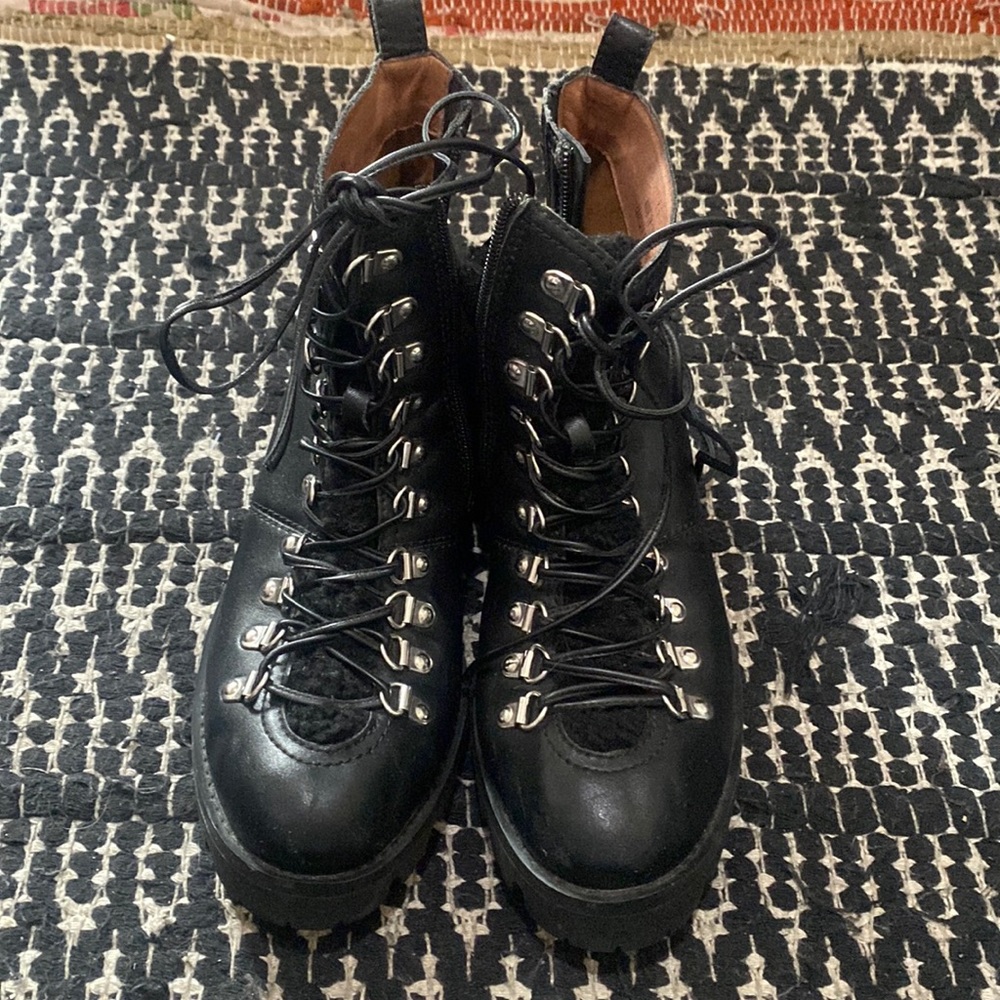Jeffrey Campbell Stanley Lace up Boots
